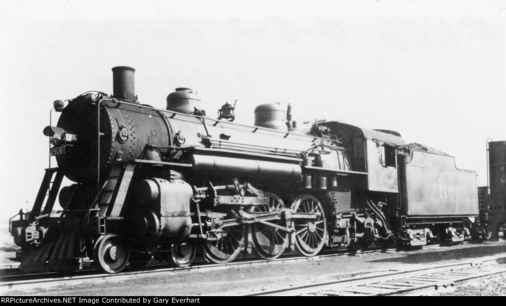 IC 4-6-2 #1106 - Illinois Central